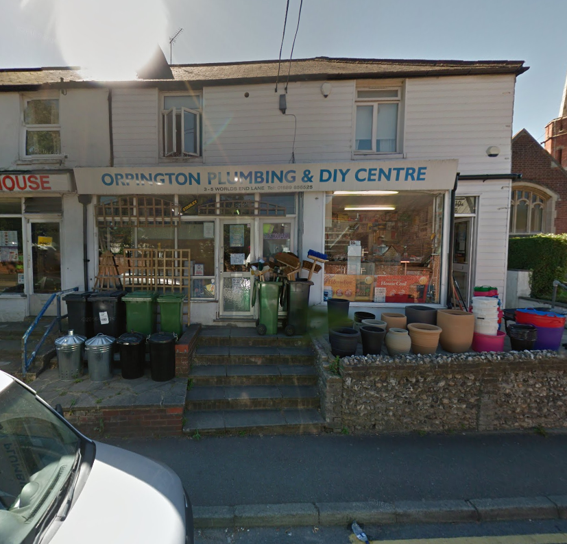 Orpington Plumbing & DIY Supplies in 3 Worlds End Ln, Orpington BR6 6AA, UK