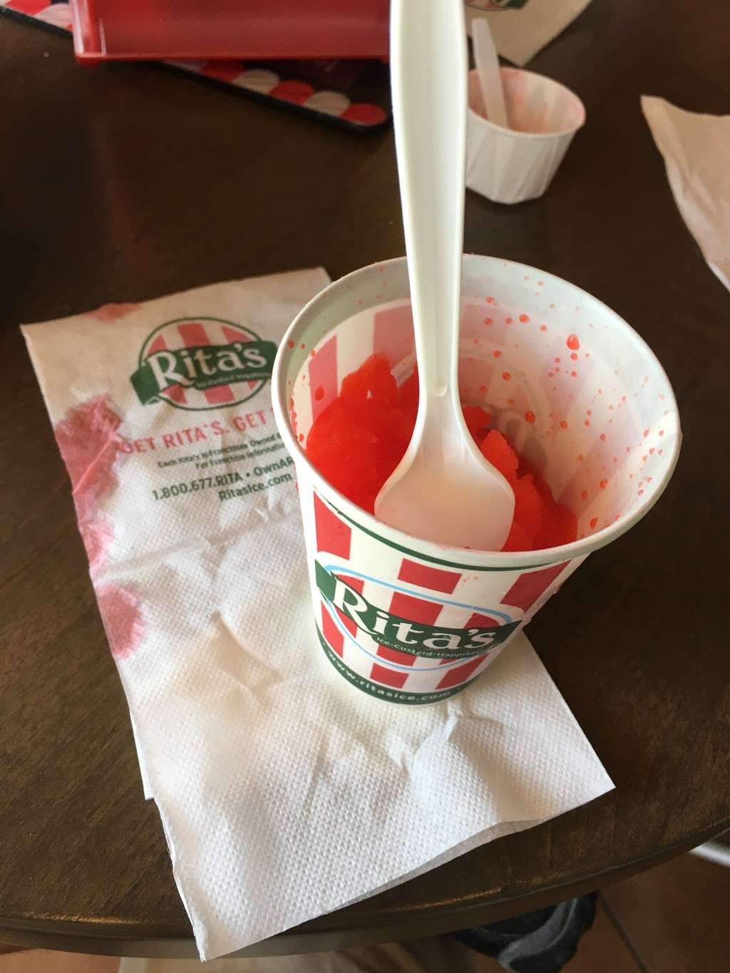 Ritas Italian Ice & Frozen Custard | 8910 E 96th St, Fishers, IN 46037, USA | Phone: (317) 598-5111