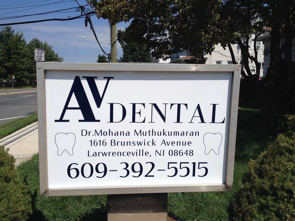 AV Dental | 1616 Brunswick Ave, Lawrence Township, NJ 08648, USA | Phone: (609) 521-4860