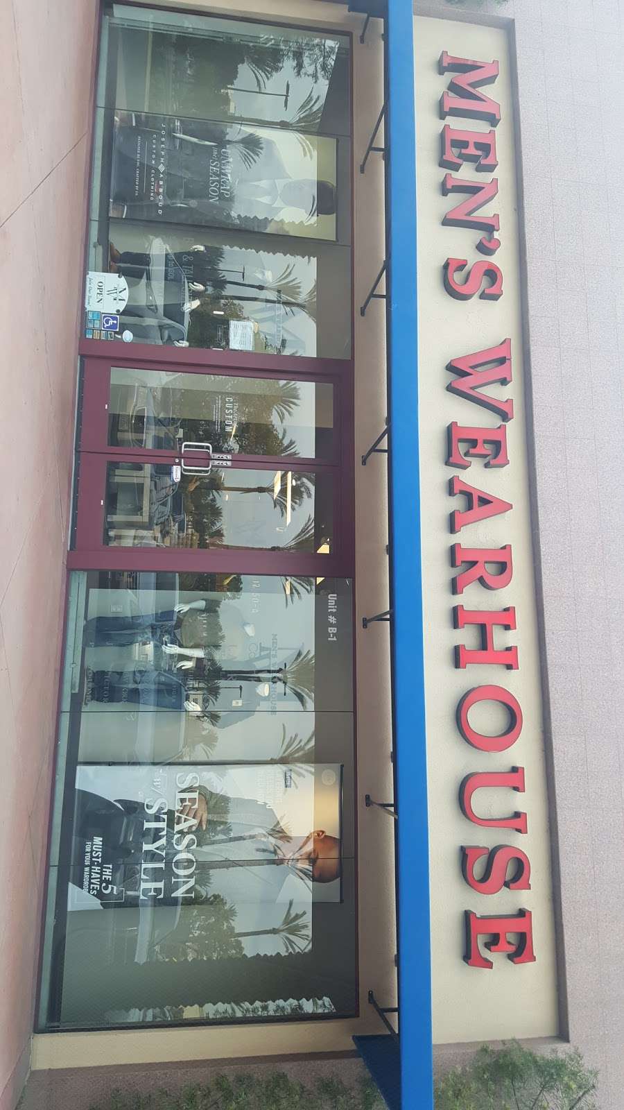 Mens Wearhouse | 17550 Bloomfield Ave Suite B-1, Cerritos, CA 90703, USA | Phone: (562) 402-6838