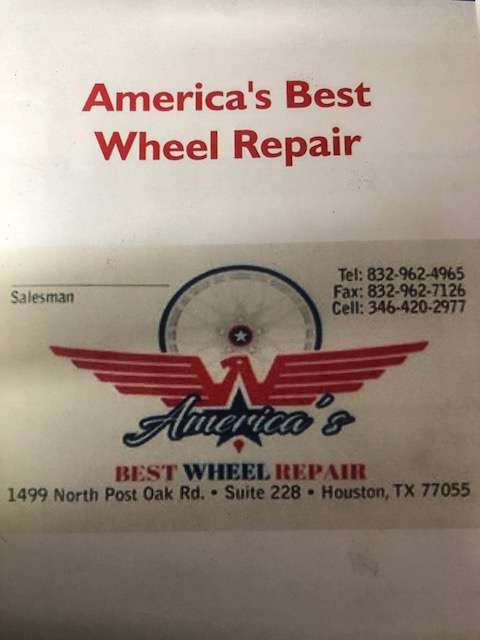 Americas Best Wheel repair - Rims Restorations Houston TX & Rep | 1499 N Post Oak Rd, Houston, TX 77055, USA | Phone: (346) 420-2977