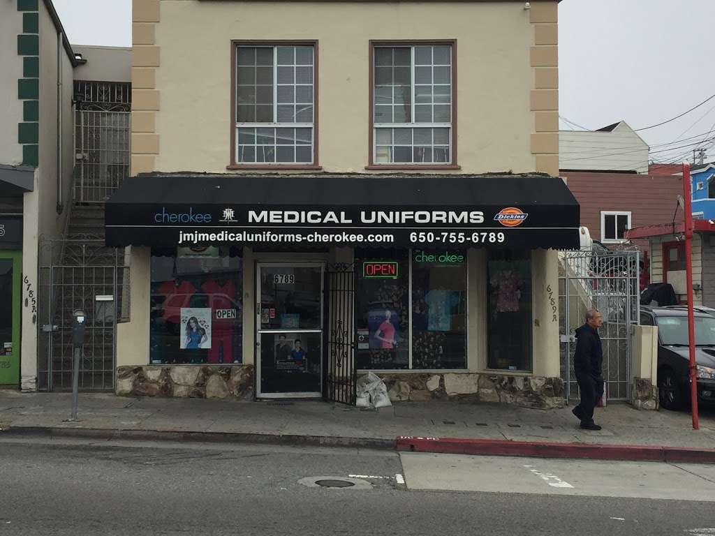 JMJ Medical Uniforms | 6789 Mission St, Daly City, CA 94014, USA | Phone: (650) 755-6789