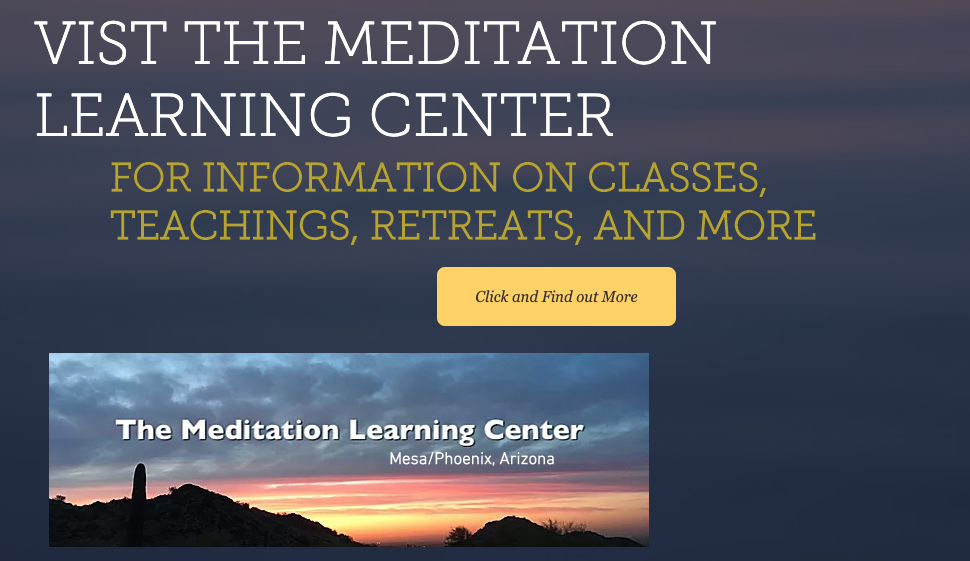 Meditation Learning Center | 1030 W 9th St, Mesa, AZ 85201, USA | Phone: (480) 513-7747