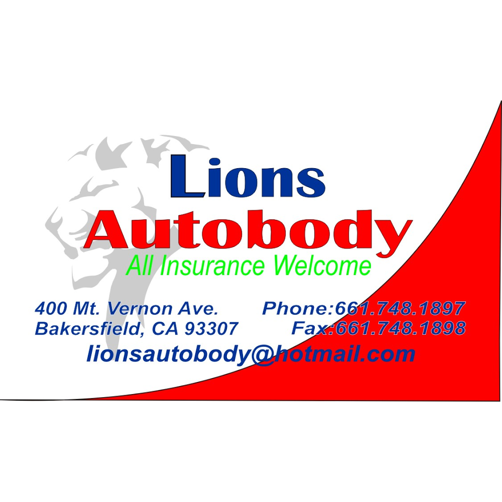 Lions Auto Body | 400 Mt Vernon Ave, Bakersfield, CA 93307, USA | Phone: (661) 748-1897