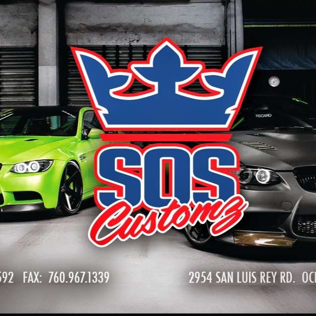 SOS Customz | 2954 San Luis Rey Rd, Oceanside, CA 92054, USA | Phone: (760) 967-1592