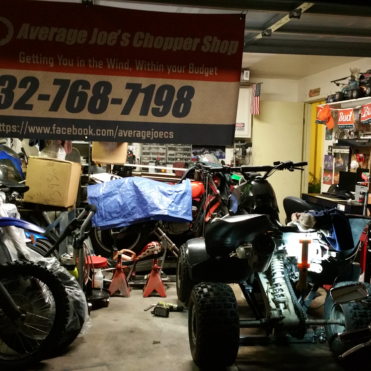 Average Joes Chopper Shop | 6931 Gettysburg Dr, Richmond, TX 77469 | Phone: (832) 768-7198