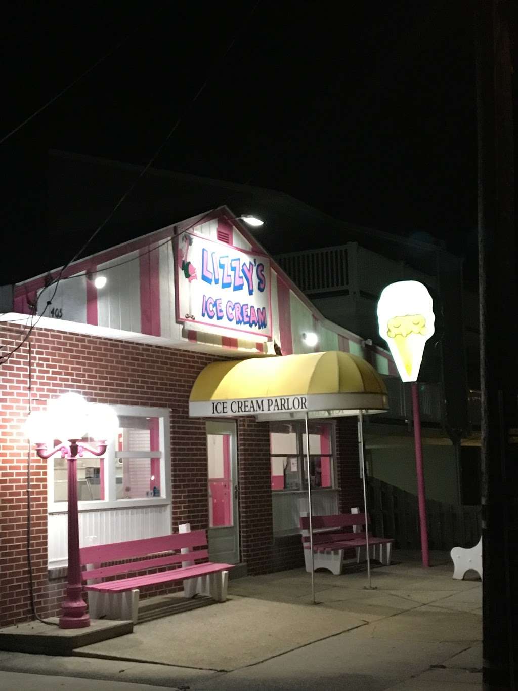 Lizzys Ice Cream | 405 E 10th Ave, Wildwood, NJ 08260, USA