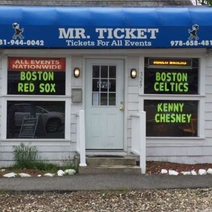 MR TICKET | 329 Lowell St, Wilmington, MA 01887, USA | Phone: (978) 658-4810