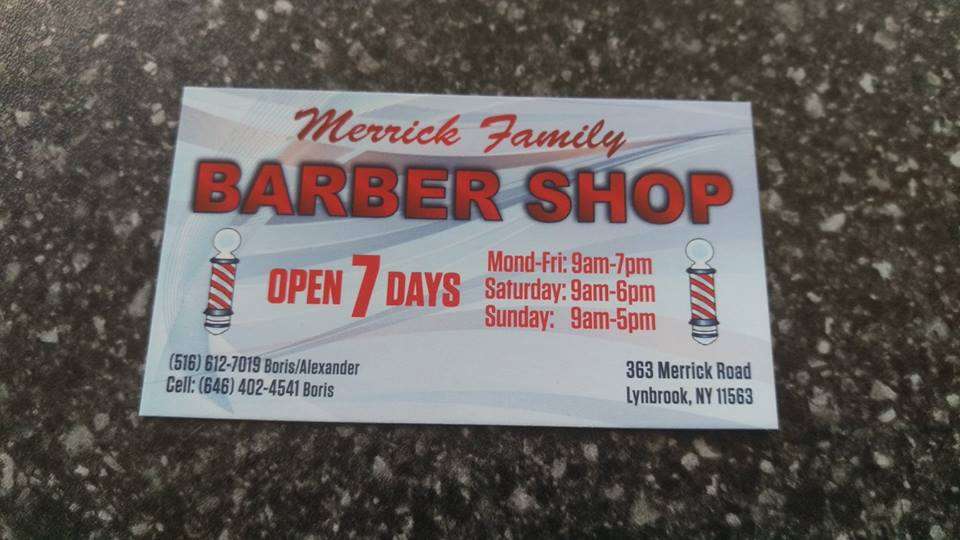 Merrick Barbershop | 363 Merrick Rd, Lynbrook, NY 11563 | Phone: (516) 612-7019