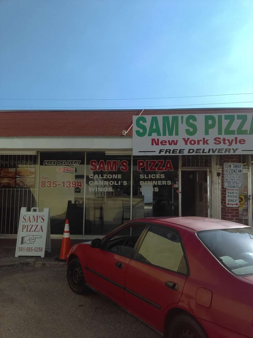 Sams Pizza | 928 Belvedere Rd, West Palm Beach, FL 33405, USA | Phone: (561) 835-1394