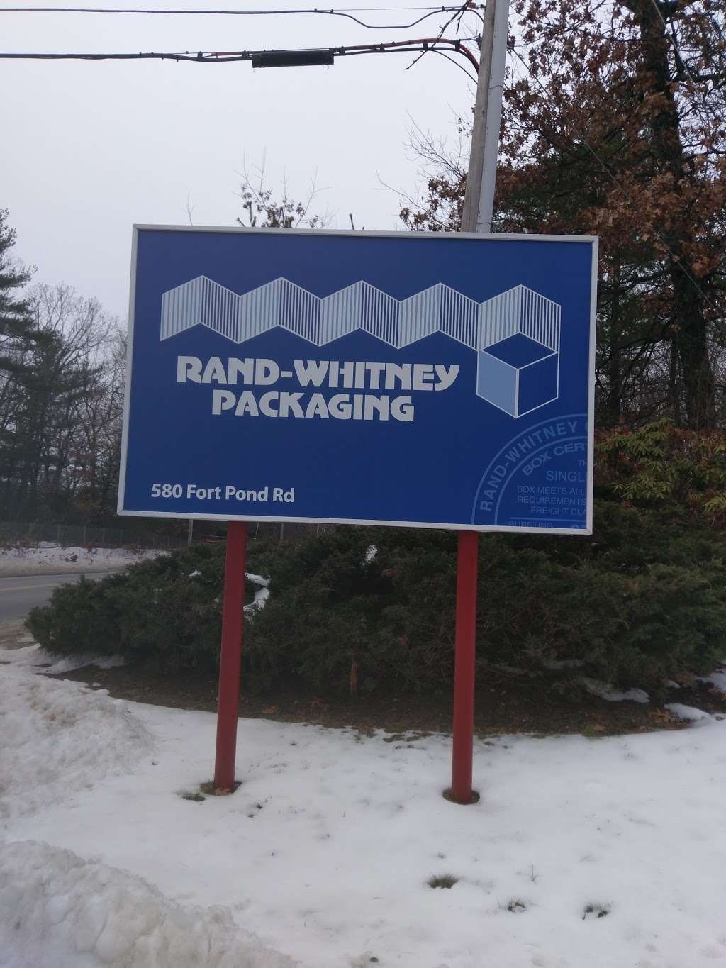 Rand-Whitney Packaging Corporation | 580 Fort Pond Rd, Lancaster, MA 01523, USA | Phone: (978) 772-0290