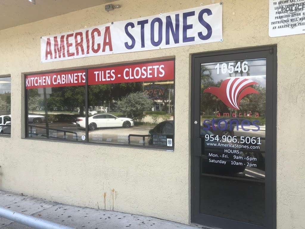 America Stones kitchen | 10546 Wiles Rd, Coral Springs, FL 33076 | Phone: (772) 971-6119