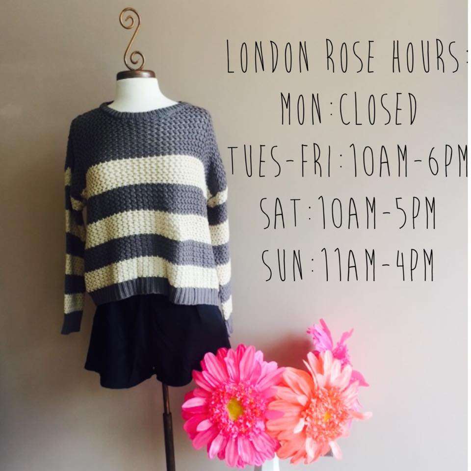 London Rose Boutique | 44 Manchester Ave, Forked River, NJ 08731, USA | Phone: (609) 549-0410