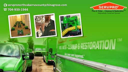 Servpro of North Cabarrus County & China Grove | 6253 Mooresville Rd, Kannapolis, NC 28081 | Phone: (704) 939-1944