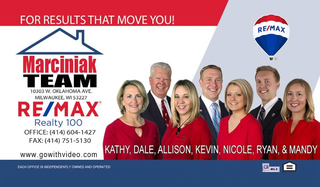 RE/MAX Realty 100: Kevin Marciniak | 10303 W Oklahoma Ave, Milwaukee, WI 53227, USA | Phone: (414) 604-1384