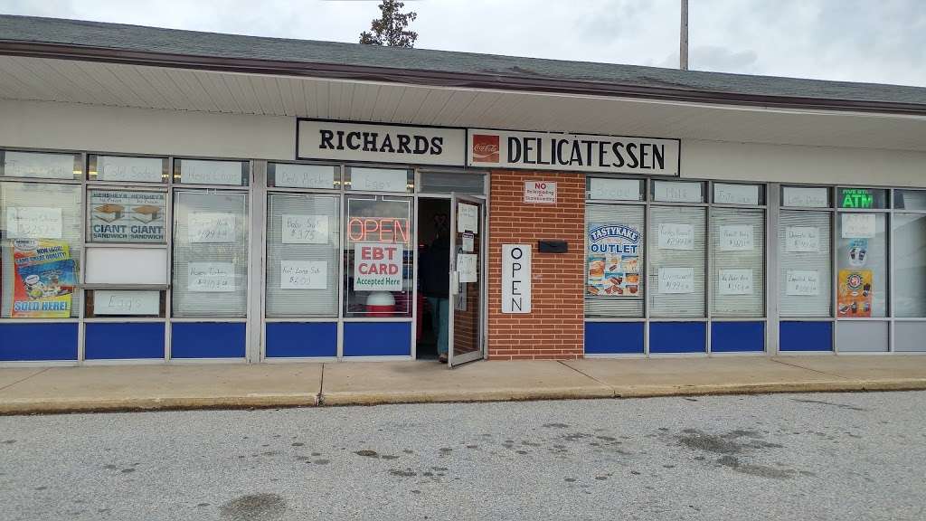 Richards Delicatessen | 99 Harvey Rd, Claymont, DE 19703, USA | Phone: (302) 798-8457