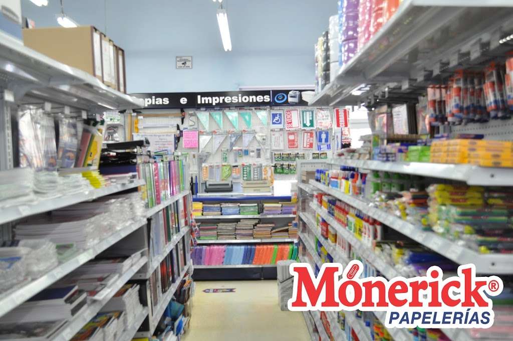 Mónerick Papelerias | Boulevard Agua Azul 7200 Col. Loma Bonita Norte, Plaza Comercial, Loma Bonita, 22180 Tijuana, B.C., Mexico | Phone: 664 700 6002