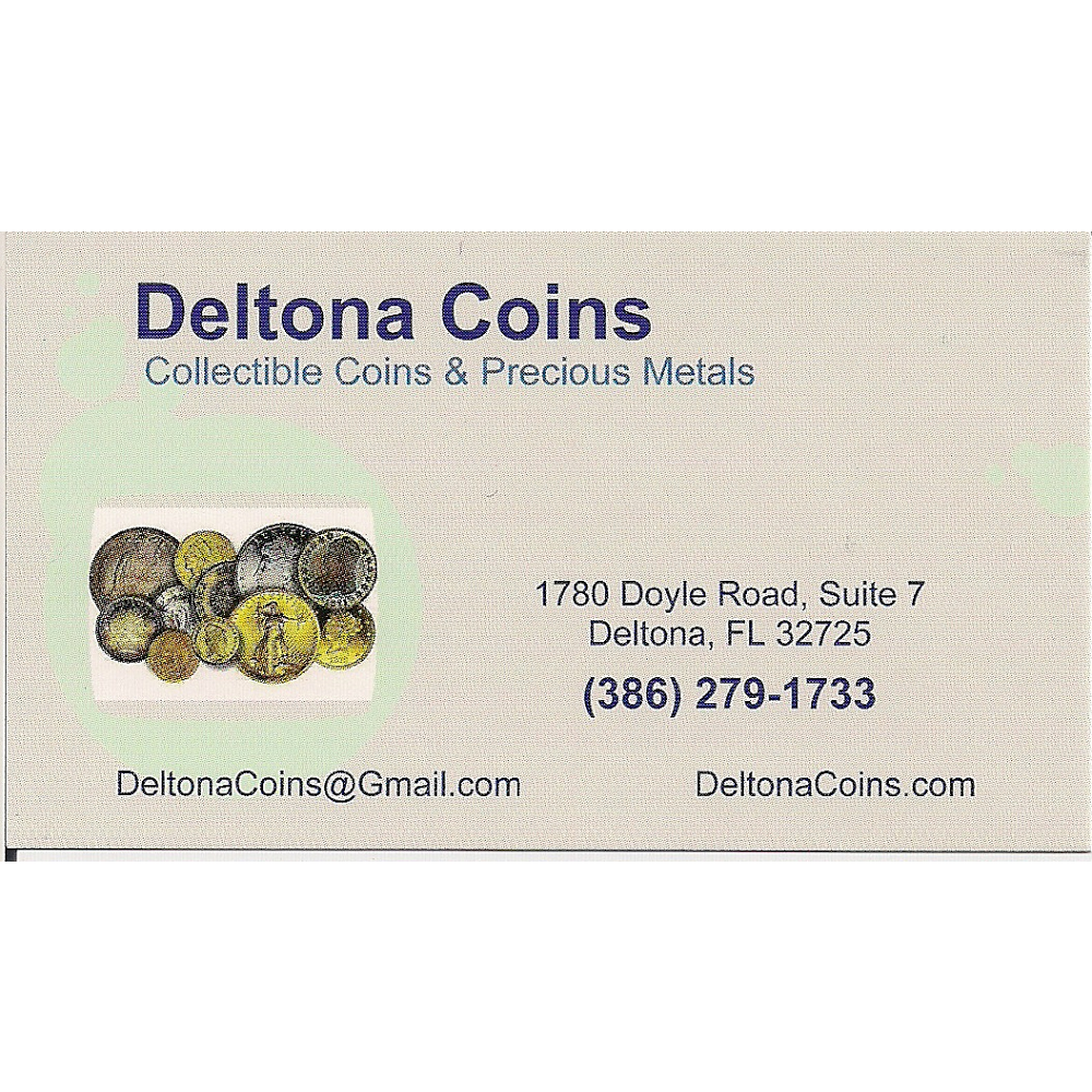 Deltona Coins by Appointment | 1780 Doyle Rd #7, Deltona, FL 32725, USA | Phone: (386) 279-1733