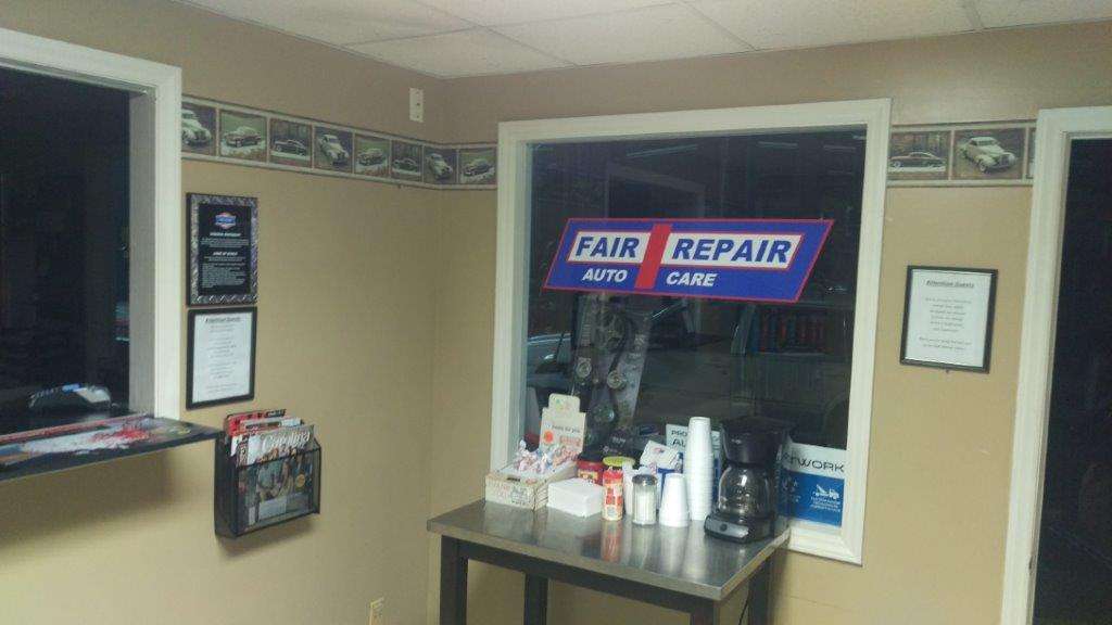 Fair Repair Auto Care | 2855 Armentrout Dr, Concord, NC 28025 | Phone: (704) 721-5440