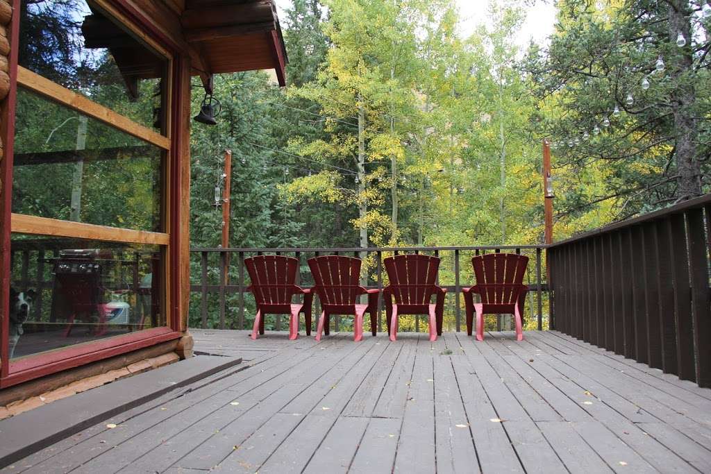 Bailey Streamside Cabin Rental | 8741 Co Rd 43, Bailey, CO 80421, USA | Phone: (720) 705-1945