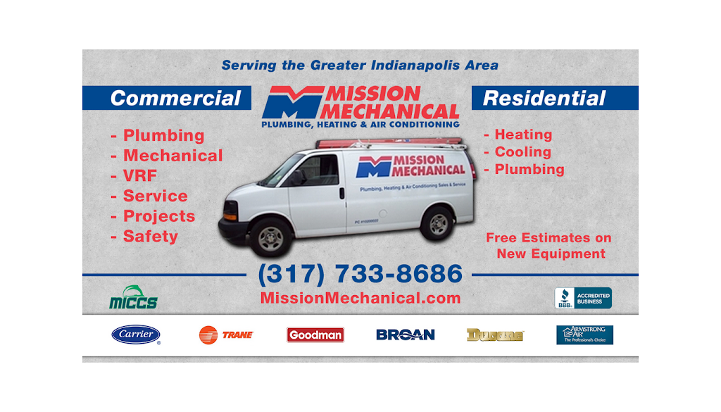 Mission Mechanical | 4437 Bragdon St, Lawrence, IN 46226 | Phone: (317) 733-8686