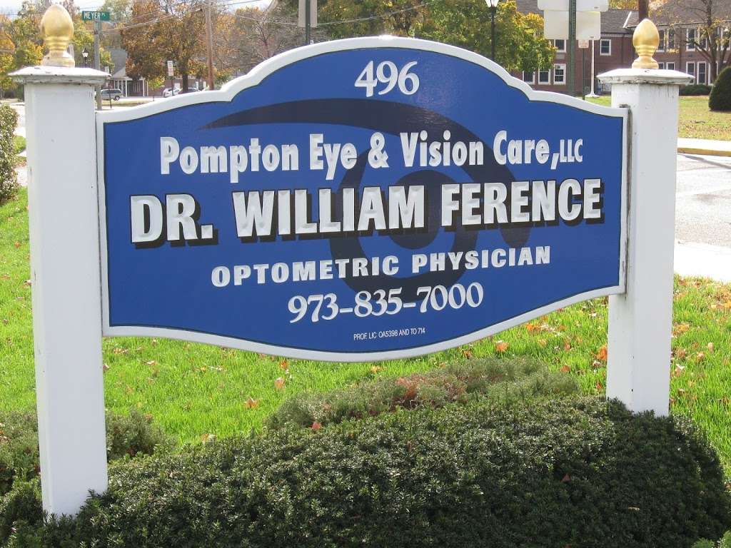 Pompton Eye & Vision Care LLC | 496 Newark Pompton Turnpike, Pompton Plains, NJ 07444 | Phone: (973) 835-7000