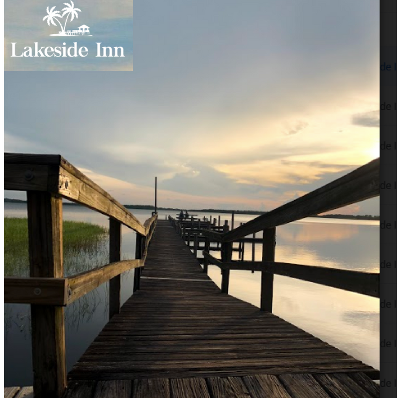 Lakeside Inn and Cafe | 6264 Alligator Lake Shore E, St Cloud, FL 34771 | Phone: (407) 892-3195