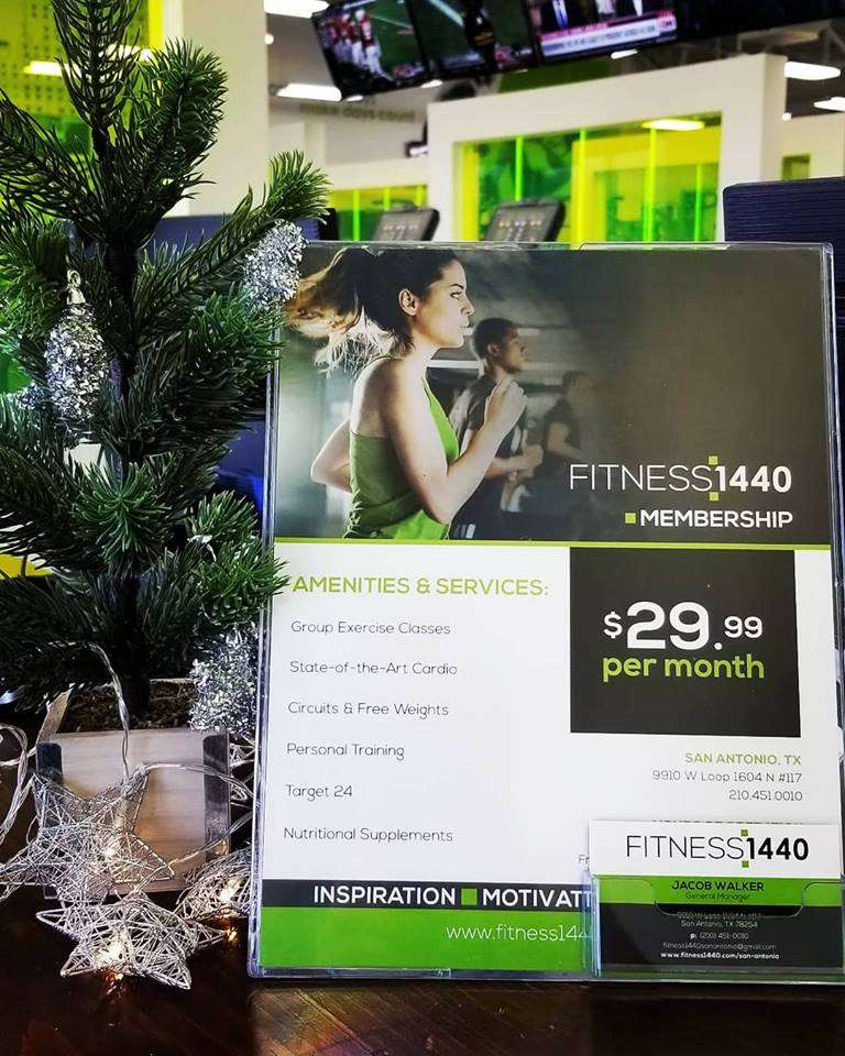 Fitness 1440 | 9910 W Loop 1604 N #117, San Antonio, TX 78254, USA | Phone: (210) 451-0010