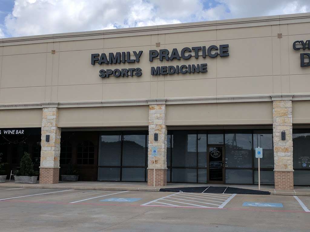 Houston Center For Family Practice and Sports Medicine | 14315 Cypress Rosehill Rd #180, Cypress, TX 77429, USA | Phone: (281) 373-9400