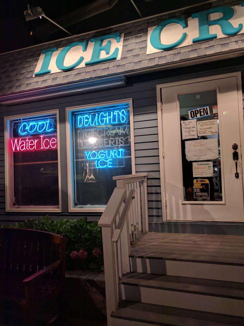 Cool Delights Ice Cream | 6105 Long Beach Blvd, Beach Haven, NJ 08008, USA | Phone: (609) 494-0856