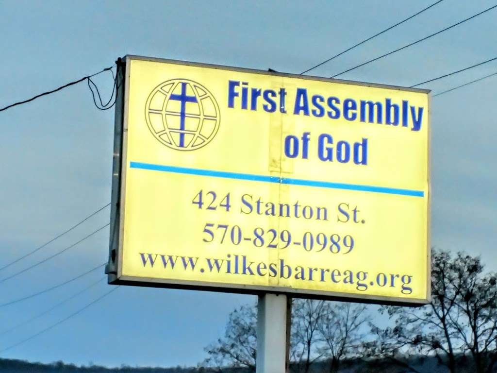 First Assembly of God Church | 424 Stanton St, Wilkes-Barre, PA 18702, USA | Phone: (570) 829-0989