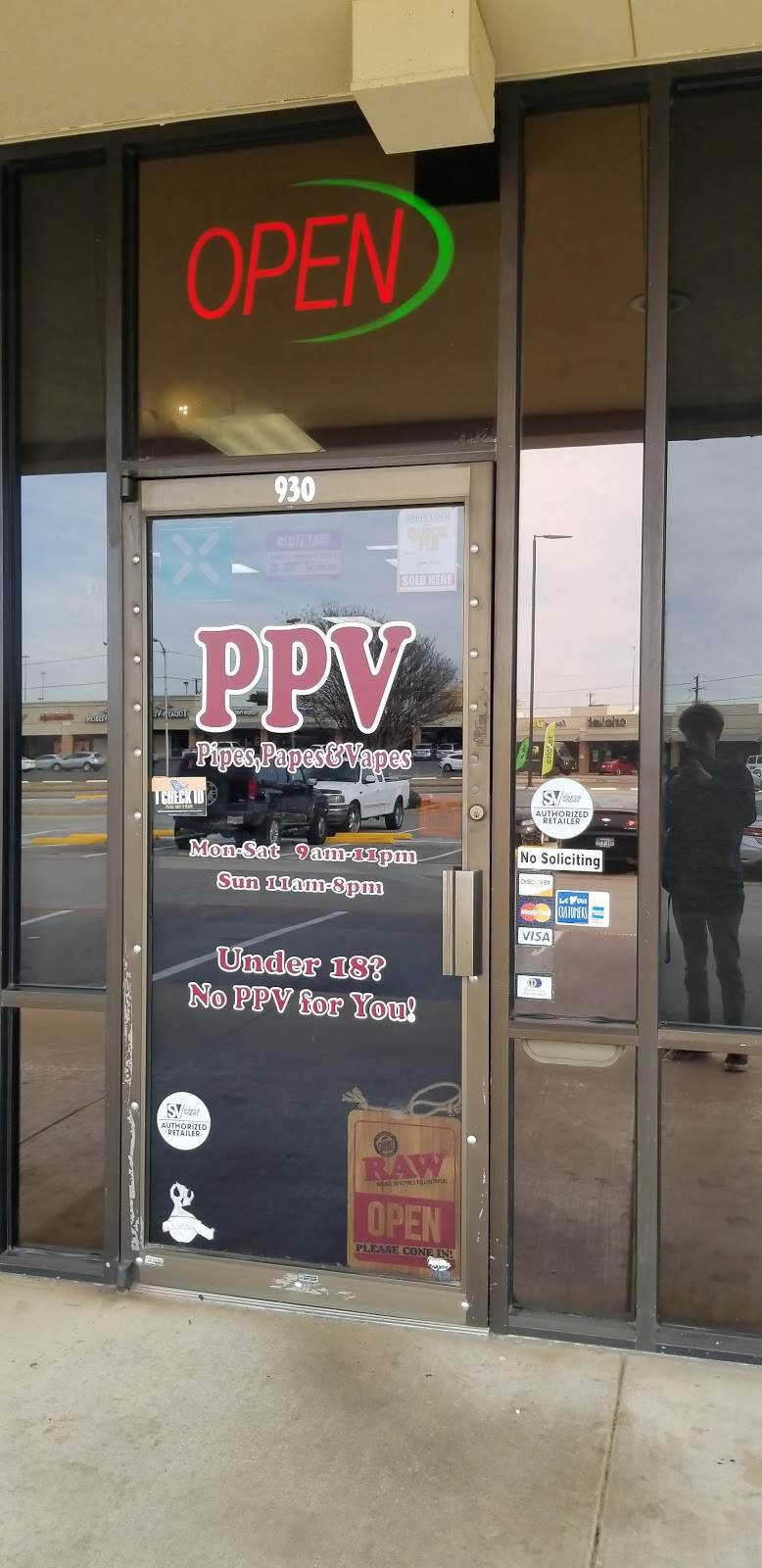 PPV Pipes, Papes, & Vapes | 930 Melbourne Rd, Hurst, TX 76053, USA | Phone: (817) 595-9420