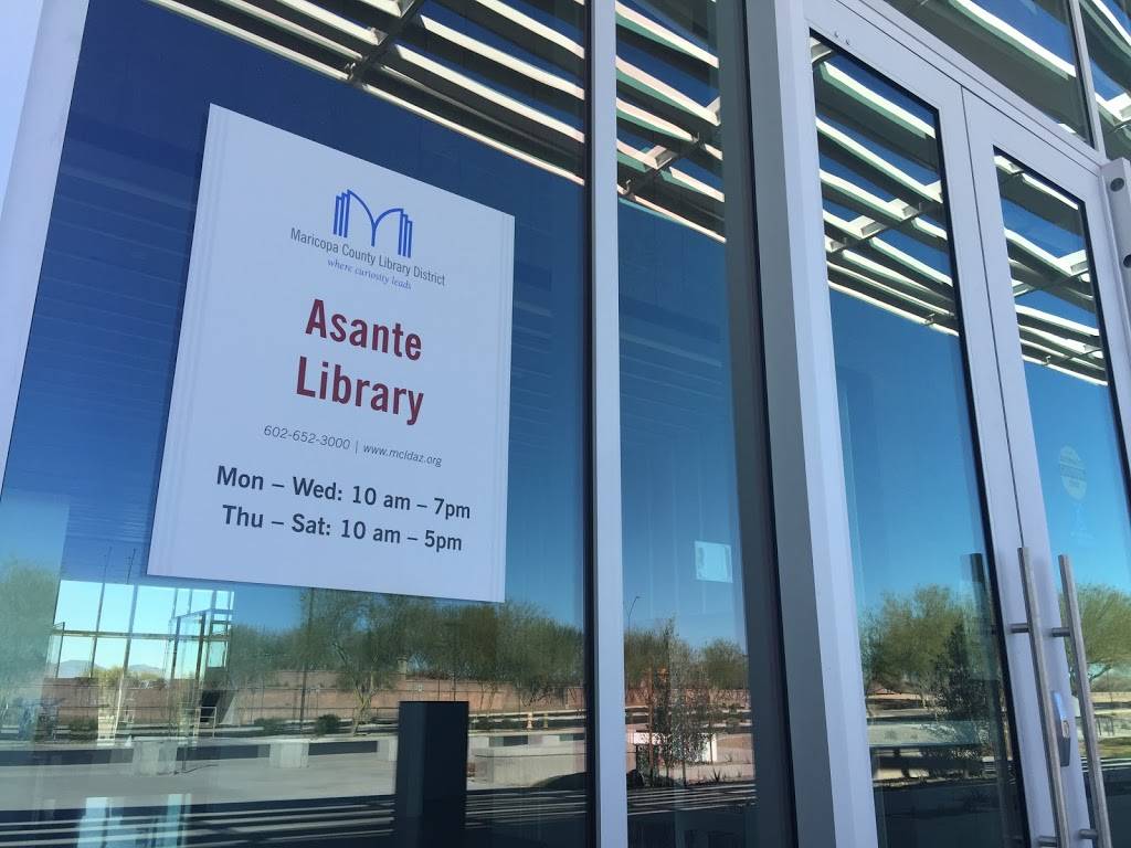 Asante Library - Open for Partial Library Services | 16755 W Vereda Solana Dr., Surprise, AZ 85387, USA | Phone: (602) 652-3000