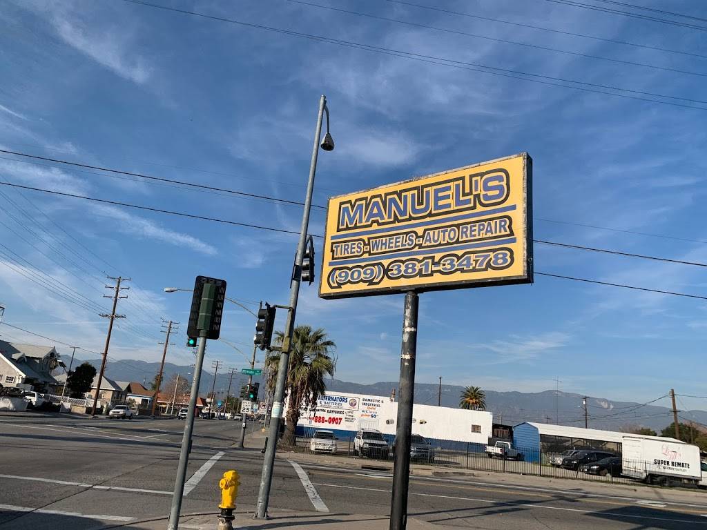 Manuels Tires Wheels Auto | 101 S Mt Vernon Ave, San Bernardino, CA 92410, USA | Phone: (909) 381-3478