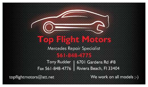 Top Flight Motors | 6701 Garden Rd # 8, Riviera Beach, FL 33404 | Phone: (561) 848-4775