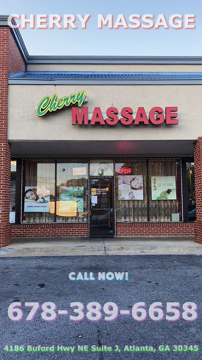 Cherry Massage | 4186 Buford Hwy NE Suite J, Atlanta, GA 30345, United States | Phone: (678) 389-6658