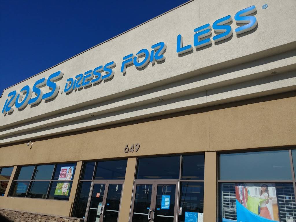 Ross Dress for Less | 649 N Stephanie St, Henderson, NV 89014, USA | Phone: (702) 458-1144