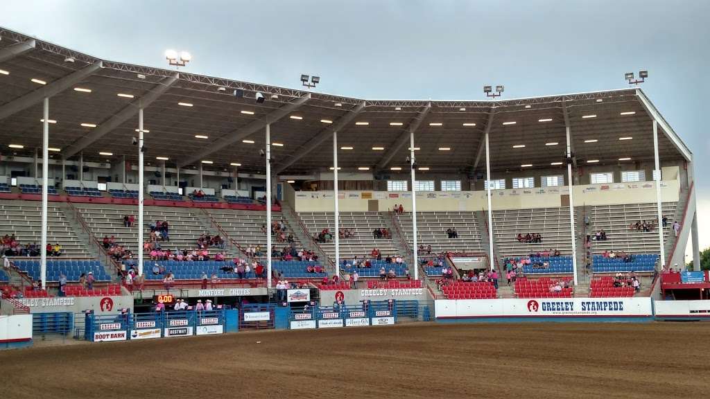 Pro Rodeo Arena & Grandstand | 501 N 14th Ave, Greeley, CO 80631, USA | Phone: (970) 350-9392