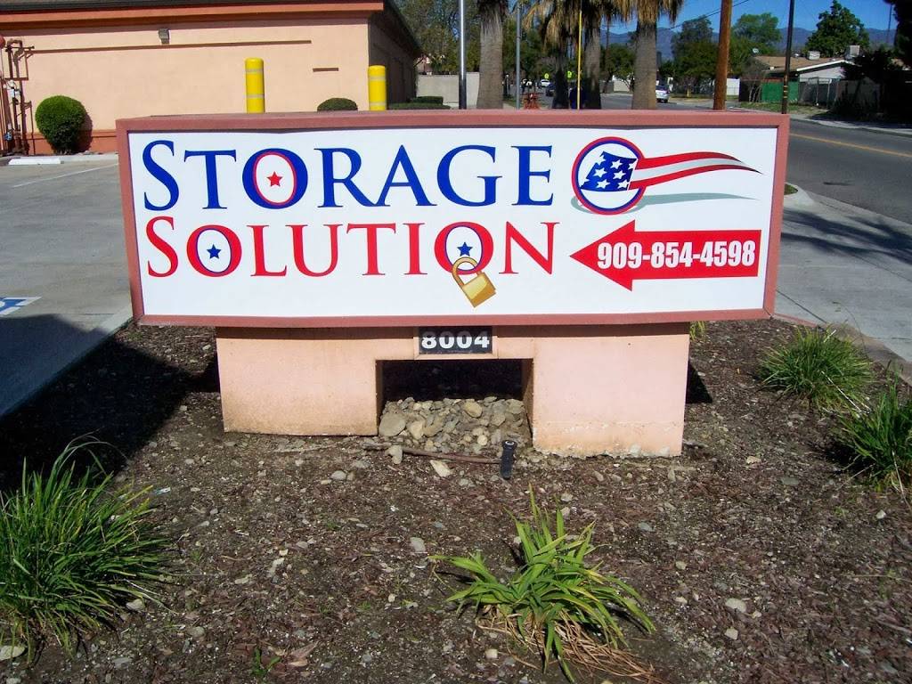 Storage Solution Fontana | 8004 Palmetto Ave, Fontana, CA 92336, USA | Phone: (909) 206-5282