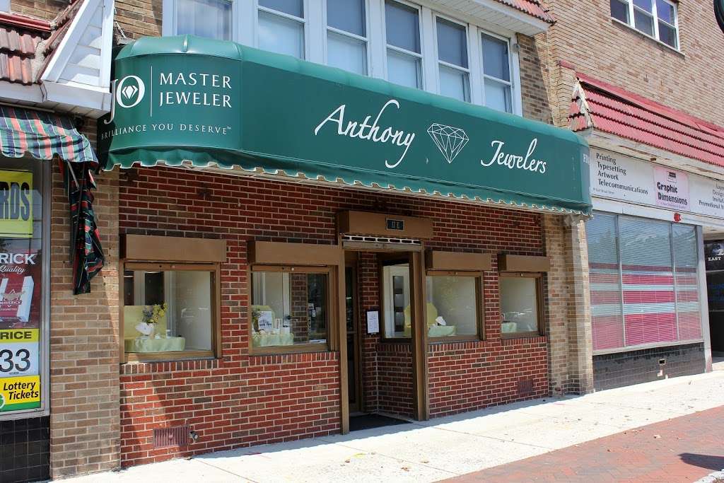 Anthony Jewelers | 17 E Broad St, Palmyra, NJ 08065, USA | Phone: (856) 829-2206