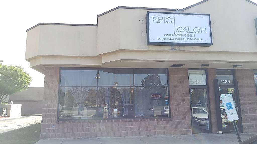 Epic Salon | 1487 Fair Oaks Rd, Carol Stream, IL 60188, USA | Phone: (630) 433-0581
