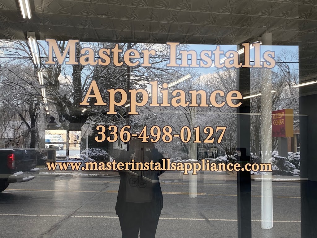 Master Installs Appliance Inc. | 130 S Main St, Randleman, NC 27317, USA | Phone: (336) 498-0127