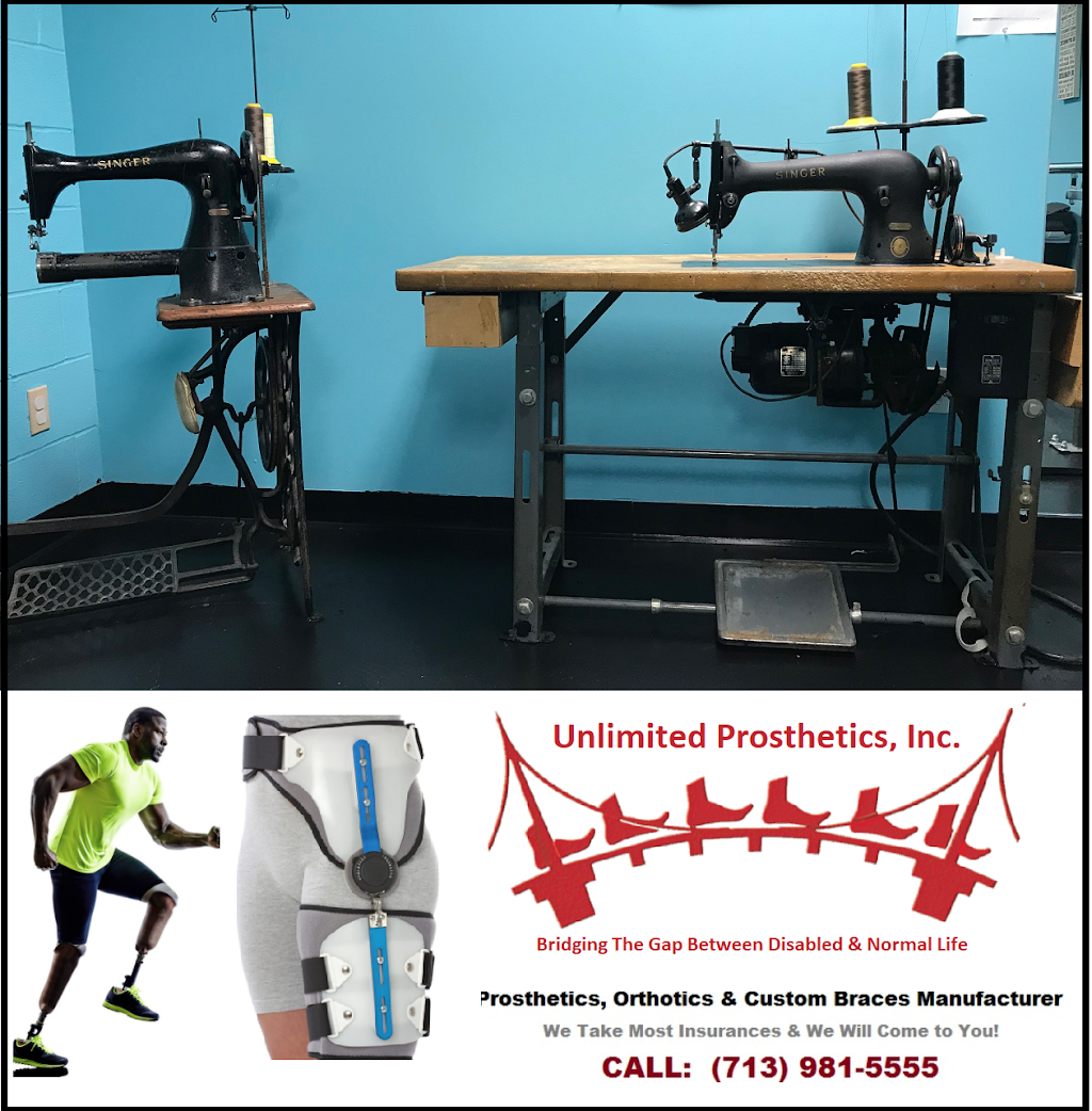 Unlimited Prosthetics Inc | 8800 Bissonnet St suite j, Houston, TX 77074, USA | Phone: (713) 981-5555