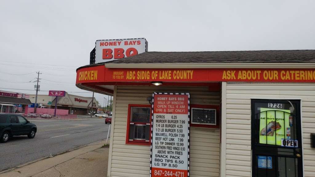 Honey Bays BBQ | 1726 Belvidere St, Waukegan, IL 60085, USA | Phone: (847) 244-4711