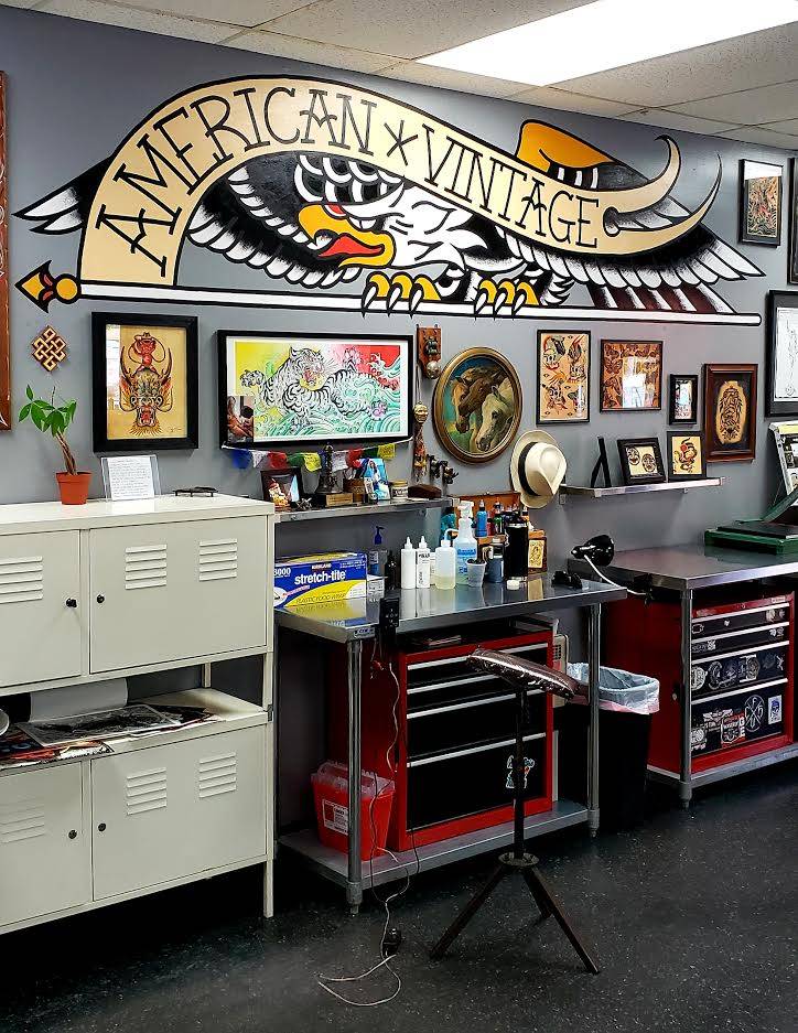 American Vintage Tattoo | 632 E Katella Ave, Orange, CA 92867, USA | Phone: (714) 538-8630