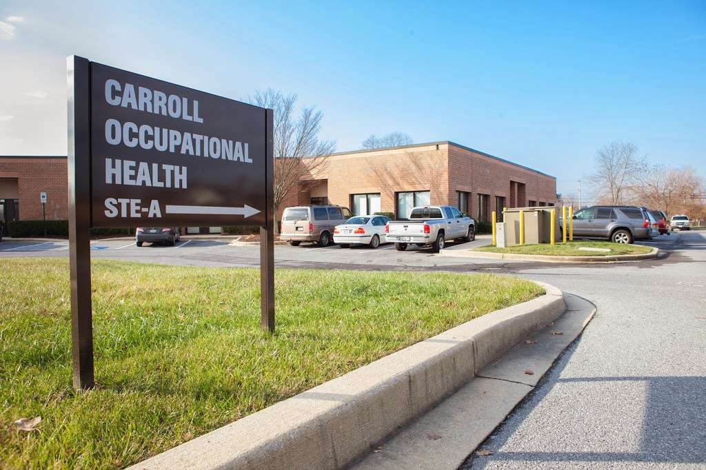 Carroll Occupational Health | 700 Corporate Center Ct # A, Westminster, MD 21157, USA | Phone: (410) 871-0470