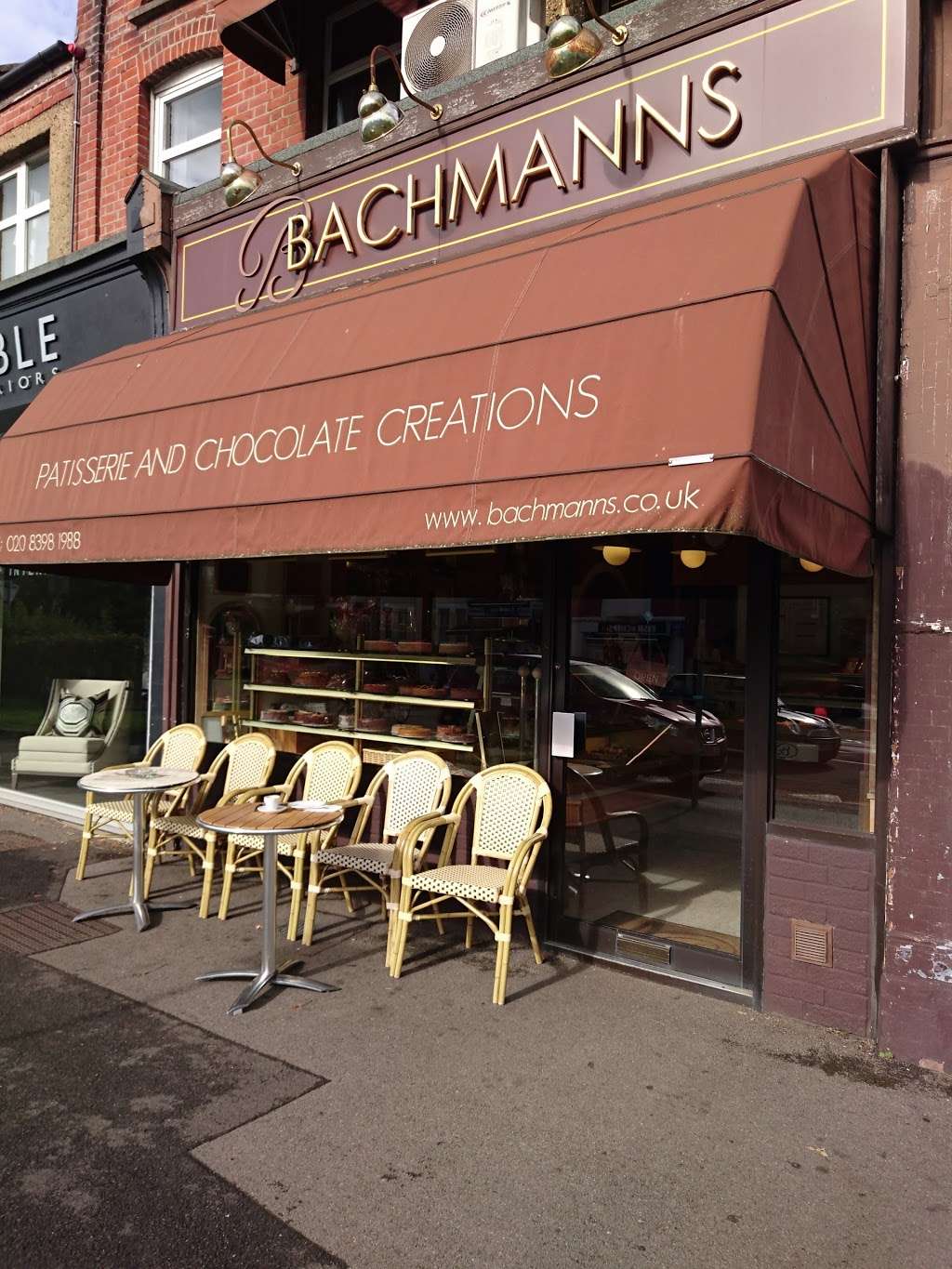 Bachmanns Patisserie | 6 Criterion Buildings, Portsmouth Road,, Thames Ditton KT7 0SS, UK | Phone: 020 8398 1988