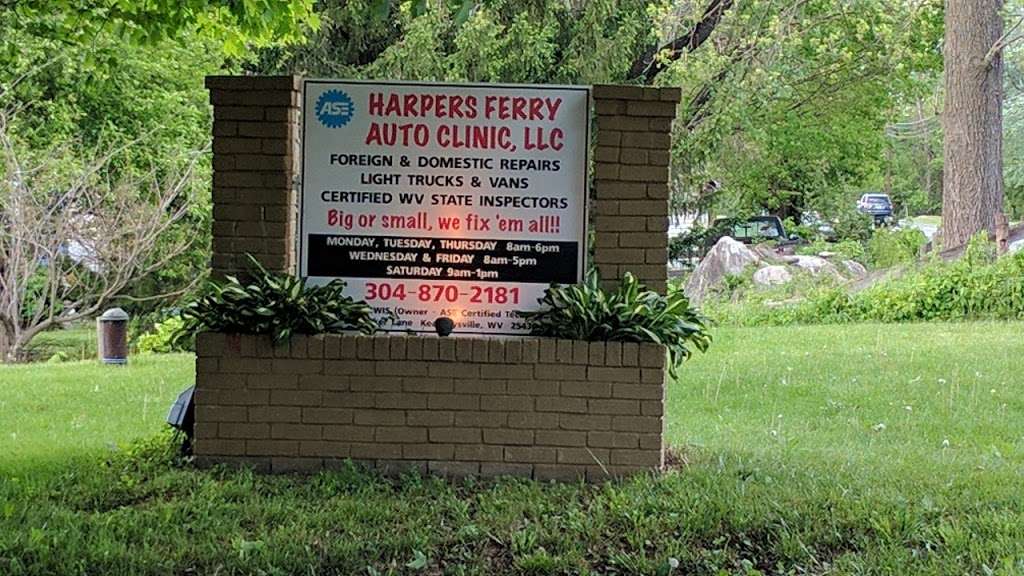 Harpers Ferry Auto Clinic | 38 Tasker Ln, Kearneysville, WV 25430, USA | Phone: (304) 870-2181