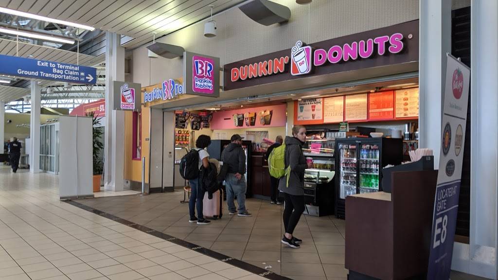 Dunkin | 10701 Lambert International Boulevard St Louis Airport - East Term B, St. Louis, MO 63145, USA | Phone: (314) 429-7899