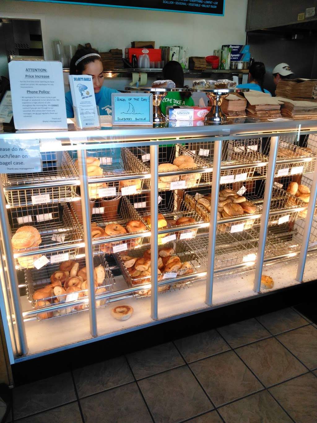 Sharkys Bagels | 4 Somerdale Rd, Blackwood, NJ 08012, USA | Phone: (856) 302-6745